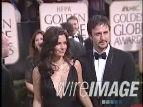Courteney Cox and David Arquette 2003 Golden Globes Awards ...