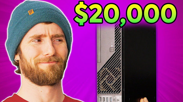 This is a $20,000 Computer - The Portable NAS