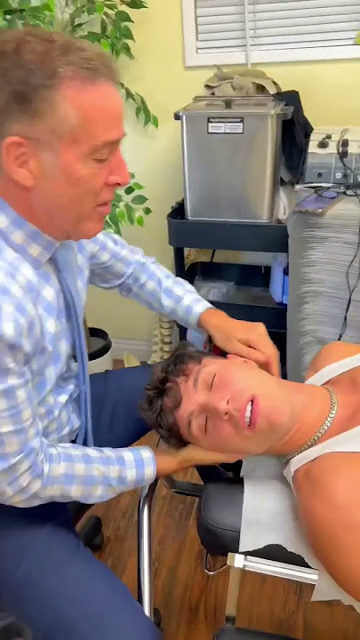 MOANING AT THE CHIRO #shorts