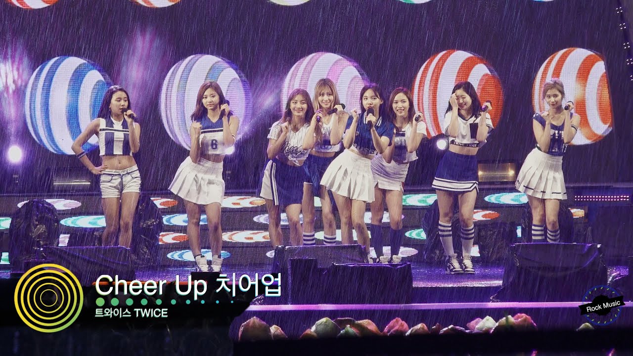 트와이스 TWICE[4K 직캠]Cheer Up 치어업@20160701 Rock Music