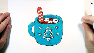 Christmas Drink Cup Hot Chocolate