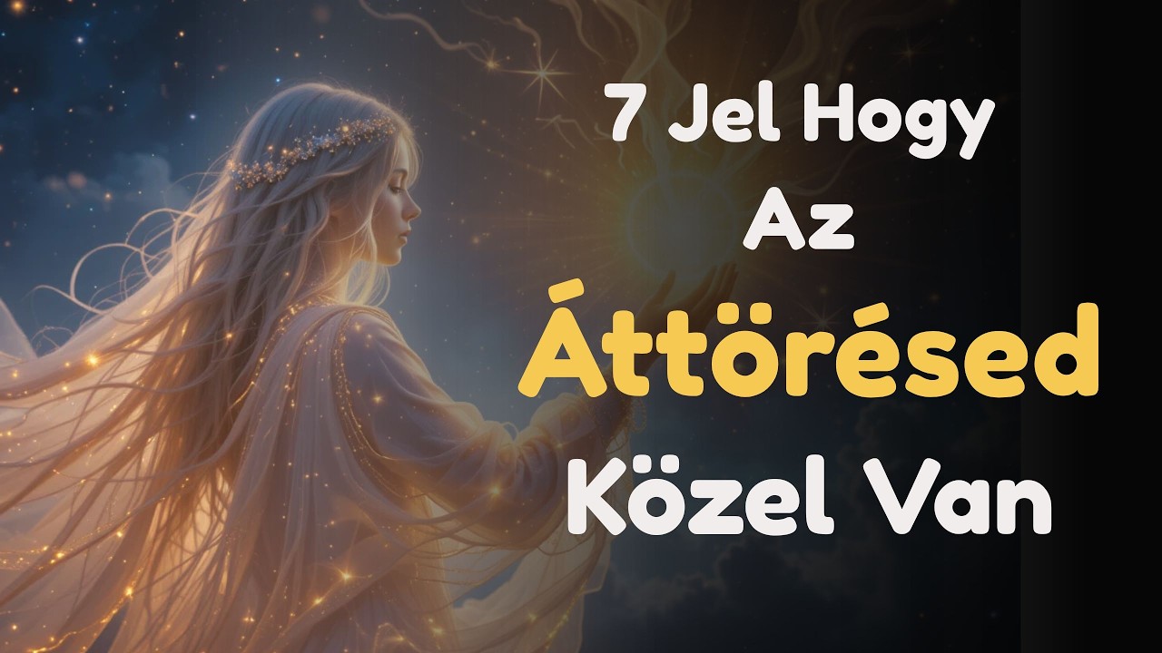 7 fontos jel, hogy áttörés előtt állsz