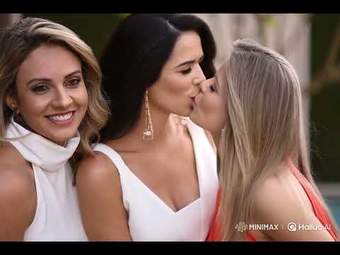 KISS Triple Beauty Fire Three Women One Unforgettable Kiss Love And Connection Kiss
