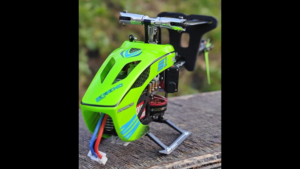 GOOSKY S1 полет и обзор вертолета.