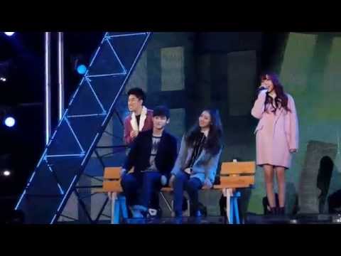 [Fancam] 141211 산이&레이나 한여름밤의 꿀 from SBS MTV The Show
