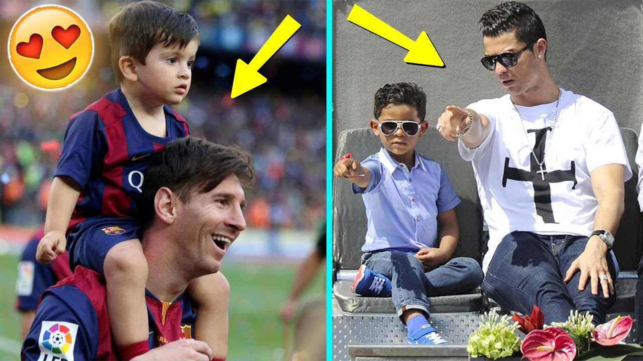 Futbolistas Famosos y Sus Hijos ft. Lionel Messi, Crist... | Doovi