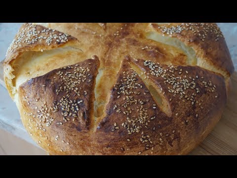 Сербский хлеб в мультиварке