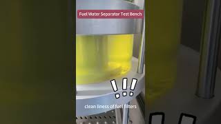 Fuel Water Separator Test Bench#tester #testbench #science #chemistry #automobile