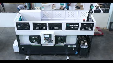 DS 135G (Fully Automatic Twin Spindle, Twin Turret Machine with Gantry)