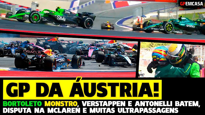 🚨GP DA ÁUSTRIA: BORTOLETO MONSTRUOSO ATÉ O FIM, VERSTAPPEN E ANTONELLI BATEM | FÓRMULA 1 |GP EM CASA