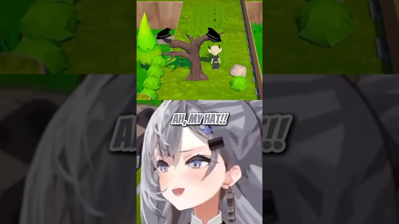 Zeta Just Wants Her Hat Back...😭😭 #hololive #vtuber #shorts