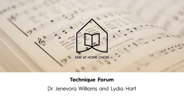 Technique Forum with Dr Jenevora Williams and Lydi...