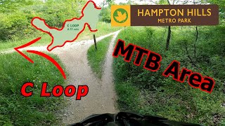 Hampton Hills Metro Park MTB area - Loop C
