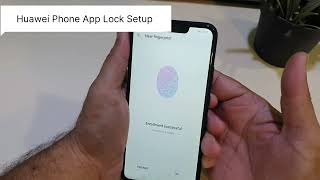 Huawei Smart phone Privacy App lock Gallery Lock How to Setup screenshot 2