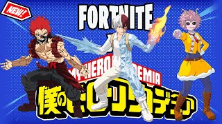 Shoto Todoroki Is One Of The BEST Anime Skins In Fortnite (My Hero Academia Wave 2 Skins Gameplay)