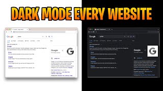 How to Convert Every Website to Dark Mode / Dark Theme