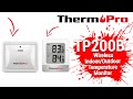 Thermopro tp200b remote temperature monitor indoor outdoor weather thermometer setup