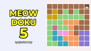 Meowdoku Level 5 Walkthrough
