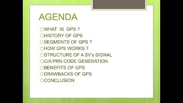 Everything about GPS: What is GPS?Trilateration-C/A PRN code Generation(Seminar Version)