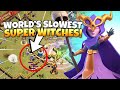 Ever seen Super Witches STALL THIS BADLY?! Seriously! Clash of Clans