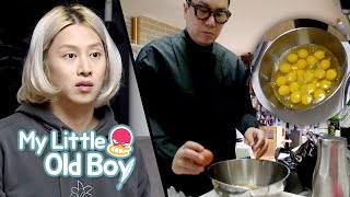 HeeChul can't go until they've finished everything in the refrigerator [My Little Old Boy Ep 183]