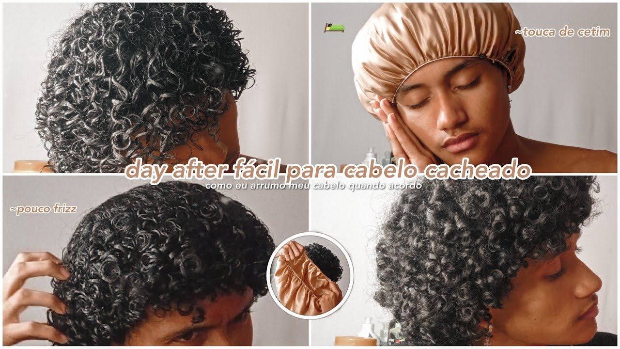 como ter um bom day after fácil|•alisson souza| cacheado masculino #dayafter #cachos #dayafterday