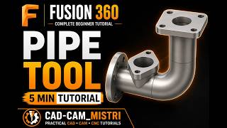Fusion 360 Pipe Command Explained | Beginner Tutorial