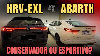 Honda HR-V EXL vs FASTBACK ABARTH. Esportivo de Verdade ou Conservador? Qual é Melhor?