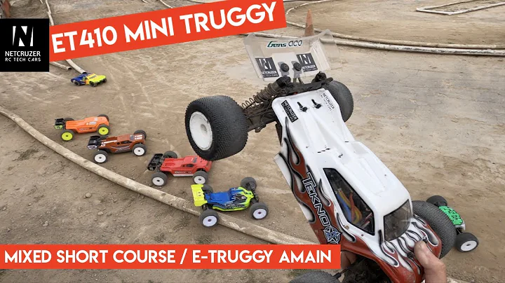 ET410 Mini Truggy in a Short Course and E-Truggy AMAIN at Crestwood RC Raceway - Netcruzer RC