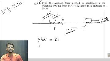 HC verma chapter 8 work power energy exercise question 14 solution