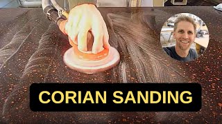 How To Finish and Polish Solid Surface Countertop  Part 1