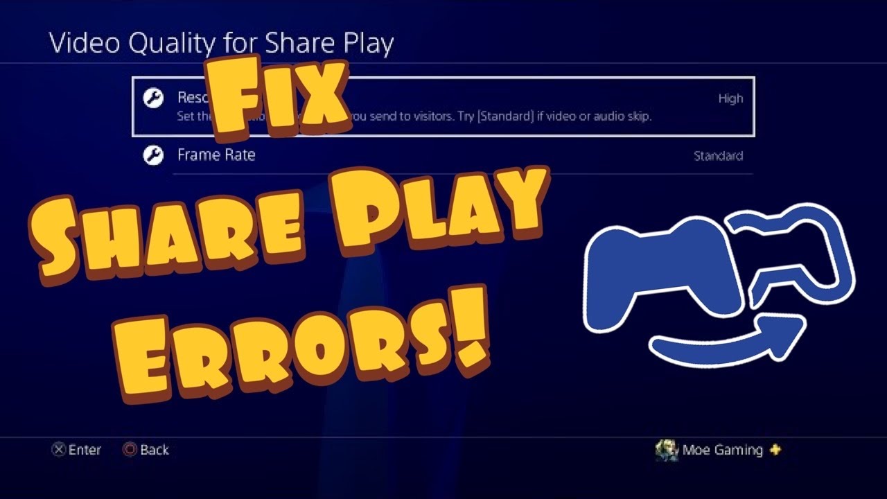 How Fix PS4 Share Play Errors Connection Issues 2021! - YouTube