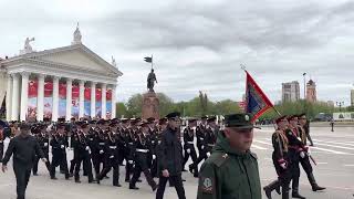 Патриотическая песня после Парада Победы в Волгограде