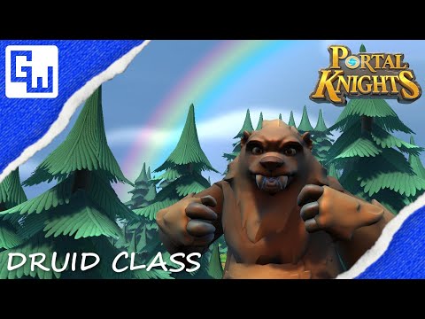 Druid Class Overview! - DRUIDS, FURFOLK, RELIC DEFENSE! - Portal Knights 1.7.1