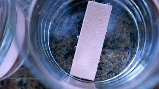 What happens when you soak 34 year old gum in water?