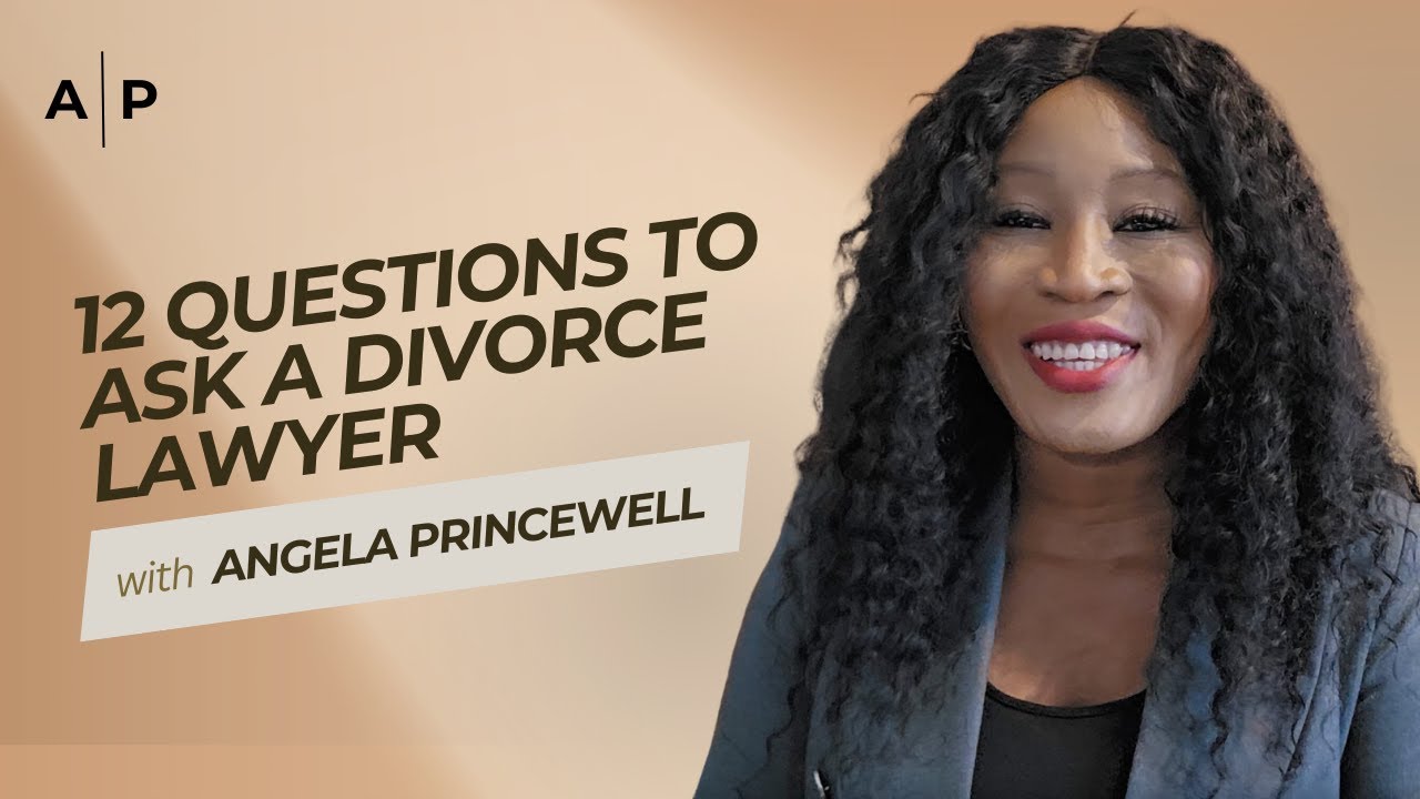 12 Questions To Ask A Divorce Lawyer - YouTube
