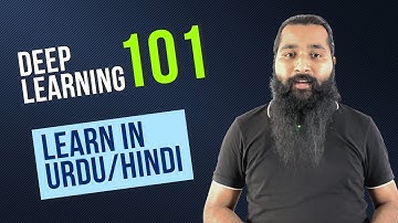 Deep Learning 101 in Urdu/Hindi #aikachilla #computervision