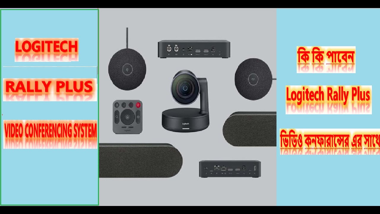 Logitech Rally Plus Video Conference System. Overview . Unpac, Demo ...