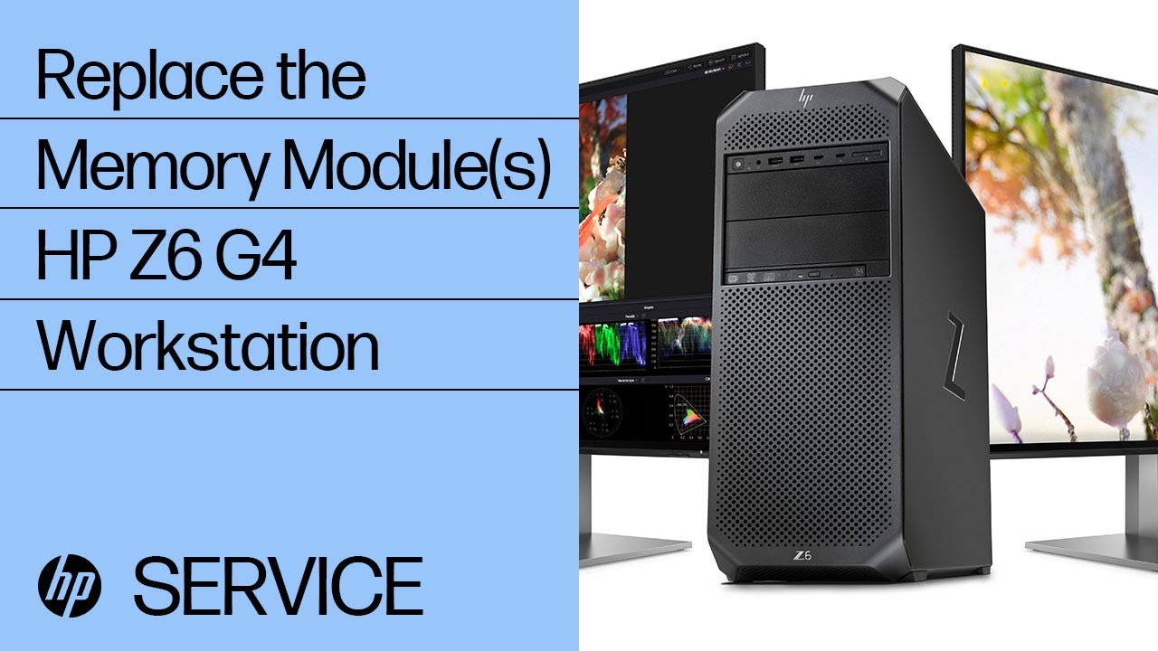 Replace the Memory Module(s) | HP Z6 G4 Workstation | HP
