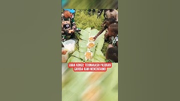 Pasukan Garuda Menyayangi Anak-anak Kongo Afrika