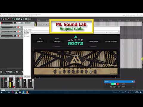 Король и Шут Лесник Как Создать настроить preset звук в ML Sound Lab amped roots