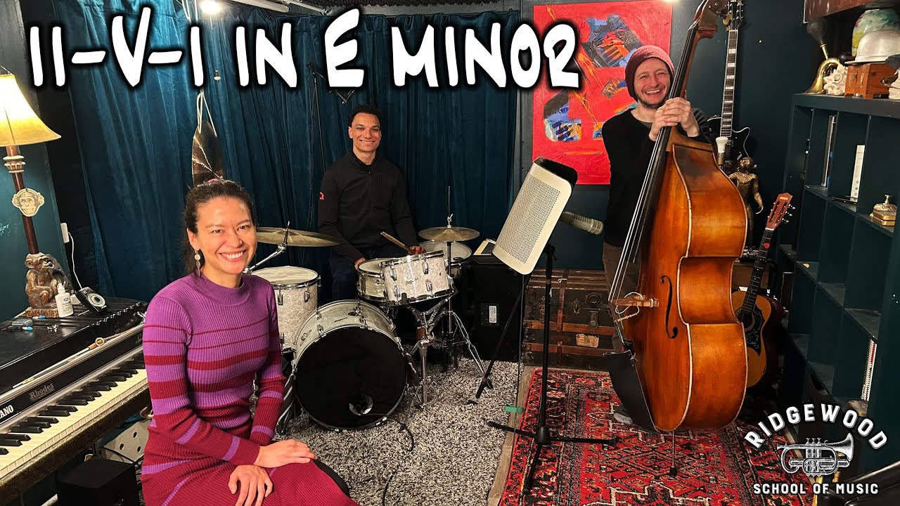 ii-V-i in E Minor Backing Track / Play Along