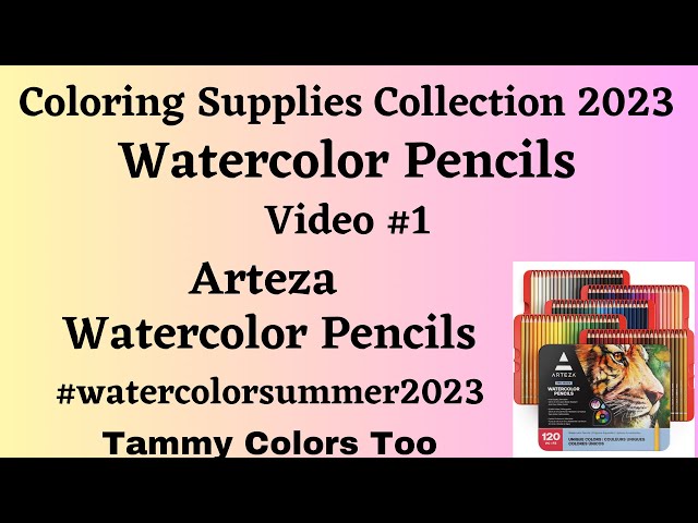 How to: Use Arteza Expert Watercolor Pencils & Premium Watercolor Pad — Pet  Portraits by Sema Martin