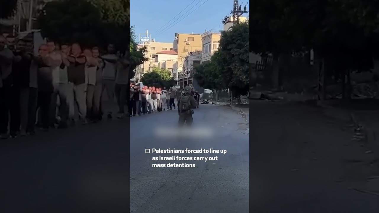 Israel Conducts Mass Detention Of Palestinians