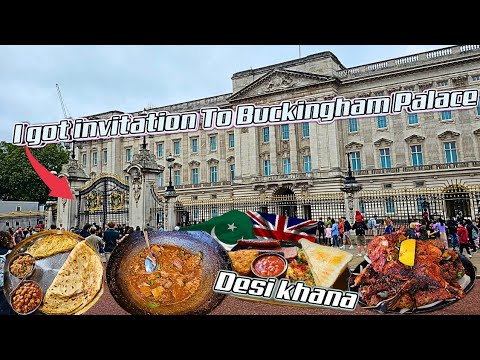 Watane Eating Going Inside Buckingham Palace | Eating At Watan Restaurant ilford Vlog ...