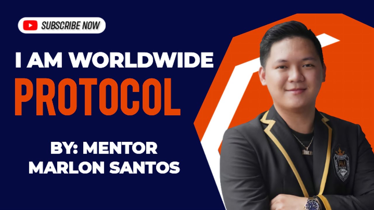 I AM Worldwide Protocol "Distributor's Code" by: Mentor Marlon Santos | Module #8 | I AM Worldwide