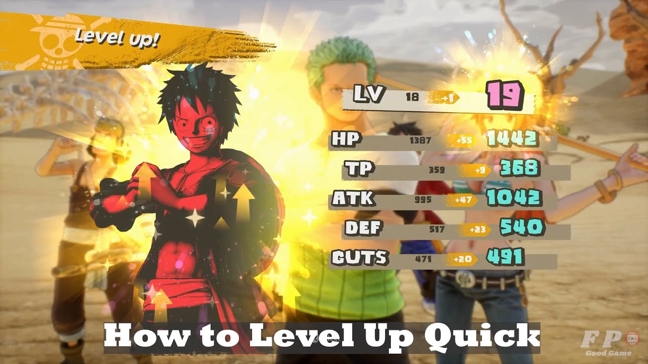 How to level up quickly in One Piece Odyssey