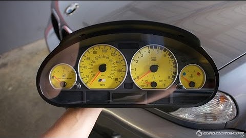 Changing the Color of an E46 Cluster - with Overlays