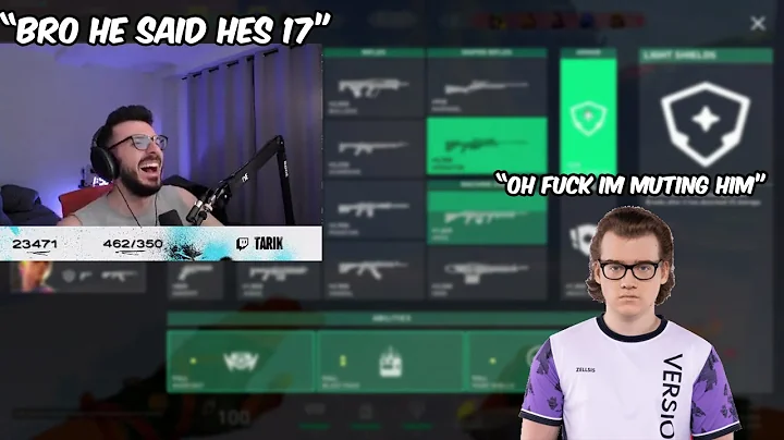 SEN Tarik REACTS To C9 Zellsis Being Flirting With a 17yo