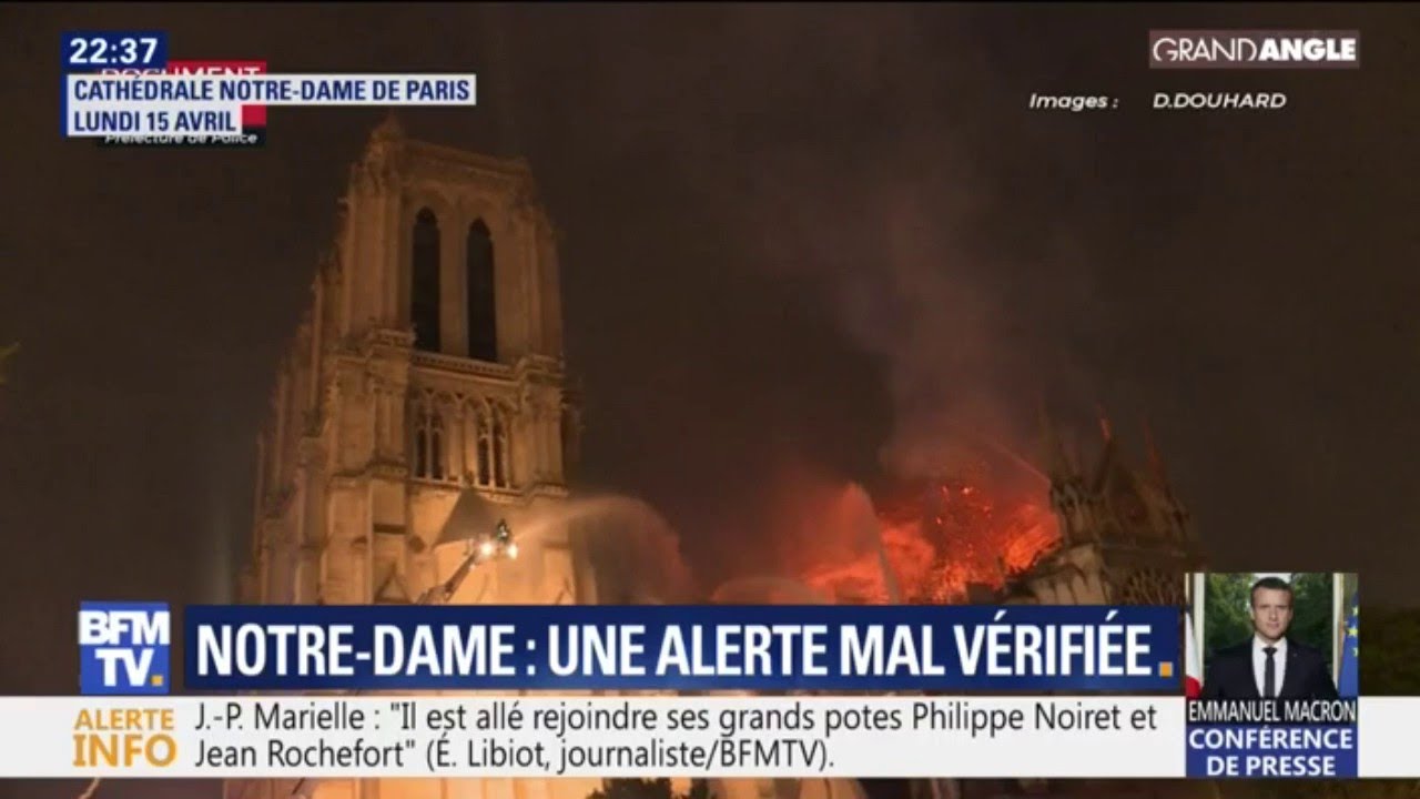 C'est une erreur humaine qui a retardé l'intervention des pompiers à Notre-Dame bfmtv i shot the sheriff